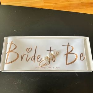 Bride to Be Sash